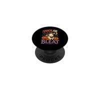 Trick Or Bleat Chapeau de sorcière Amusant Chèvre Halloween Citrouilles PopSockets PopGrip Adhésif