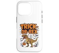 Trick-Or-Rex Halloween Dinosaure Squelette Rider Coque pour iPhone 16 Pro