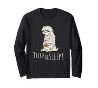 Trick Or Sleep! La Paresse du Sommeil à Halloween Manche Longue