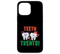 Trick Or Teeth Treats Dentisterie Dentaire Halloween Coque pour iPhone 13 Pro Max