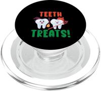 Trick Or Teeth Treats Dentisterie Dentaire Halloween PopSockets PopGrip pour MagSafe