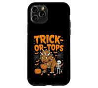 Trick-Or-Tops Seau à Bonbons Triceratops Halloween Coque pour iPhone 11 Pro