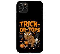 Trick-Or-Tops Seau à Bonbons Triceratops Halloween Coque pour iPhone 11 Pro Max
