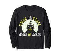 Trick Or Trade House of Shade Scary Realtor Halloween Manche Longue