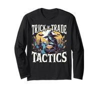 Trick Or Trade Tactics Halloween Finance Accountant Manche Longue