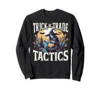 Trick Or Trade Tactics Halloween Finance Accountant Sweatshirt