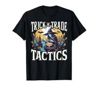 Trick Or Trade Tactics Halloween Finance Accountant T-Shirt