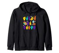 Trick Or Treat ASL Hands en langage des Signes américain pour Halloween Sweat à Capuche
