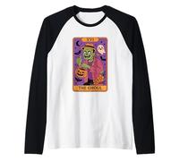 Trick Or Treat avec la 16e Carte de Tarot The Ghoul Manche Raglan