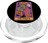 Trick Or Treat avec la 16e Carte de Tarot The Ghoul PopSockets PopGrip pour MagSafe