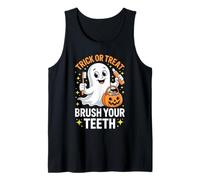 Trick Or Treat Brush Your Teeth Shirt Costume d'halloween Débardeur