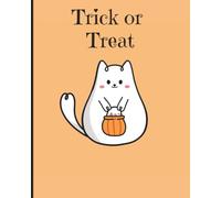 Trick or Treat Cat Notebook