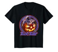 Trick Or Treat Dragon Citrouille Anne Stokes Halloween Kids T-Shirt