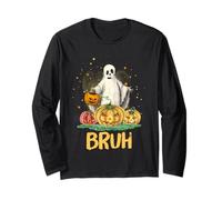 Trick Or Treat Halloween Mignon Ghost Brush Candy Kids Manche Longue