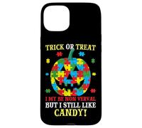 Trick Or Treat Je ne suis Peut-être Pas verbale mais J'aime Toujours Les Bonbons Coque pour iPhone 15 Plus