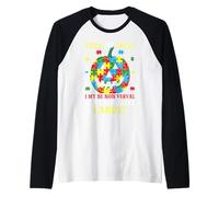 Trick Or Treat Je ne suis Peut-être Pas verbale mais J'aime Toujours Les Bonbons Manche Raglan