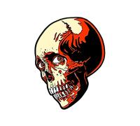 Trick Or Treat Studios Evil Dead 2 Épingle en émail Motif tête de mort, multicolore, taille unique