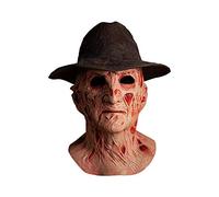 Trick Or Treat Studios Le Cauchemar de Freddy Masque Latex Deluxe avec Chapeau Freddy Krueger