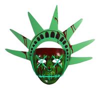 Trick or Treat Studios Masque Masque Megadeth Mixte Taille unique Vert