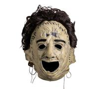 Trick Or Treat Studios The Texas Chainsaw 1974 Masque en vinyle avec face en cuir Multicolore, multicolore, taille unique