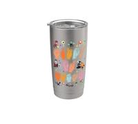 Trick or Treating ASL Hands en langage des signes américain pour Halloween Gobelet isotherme en acier inoxydable double paroi