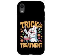 Trick Or Treatment Fantôme Infirmière Halloween Coque pour iPhone XR