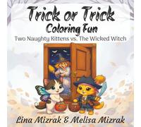 Trick or Trick Coloring Fun: Two Naughty Kittens vs. The Wicked Witch