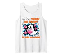 Trick Treat Myself to Books Chemise Humoristique pour la Lecture de fantômes Débardeur