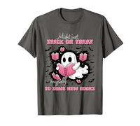 Trick Treat Myself to Books Chemise Humoristique pour la Lecture de fantômes T-Shirt