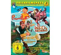 Trickfilmspaß große Animationsbox für Kinder : Pinocchio-Thor-Die Dinos Sind Los [3 DVDs] [Import]