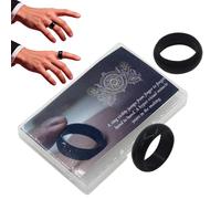 Tricks de magie pour adultes Kit de 2 anneaux et ustensiles pour | Gadgets d'illusion professionnelle pour réunions de famille, spectacles de talents et en plein air