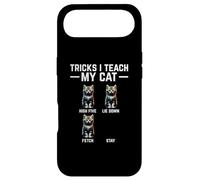 Tricks I Teach My Cat - Chaton drôle propriétaire de Chat Chaton Papa Maman Chaton Coque pour iPhone Air