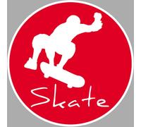 Tricks Skate - 20cm - Sticker/Autocollant