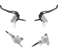 Trickstuff Piccola Carbon v+h ensemble frein à disque Flatmount / Postmount gris