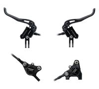 Trickstuff Piccola Carbon v+h ensemble frein à disque Flatmount / Postmount noir