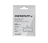 Trickstuff Power+ 220 Resin Garnitures de frein Taille unique Gris