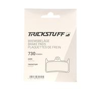 Trickstuff Power+ 730 Resin Garnitures de frein Taille unique Gris