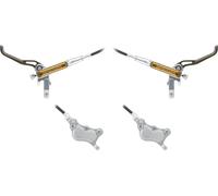 Trickstuff Set de Freins à Disque av+arr Maxima conduite haute pression Beta gris Satz (VR + HR)