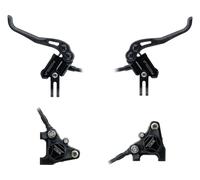 Trickstuff Set de freins à disque Piccola Carbon avant + arrière Flatmount noir