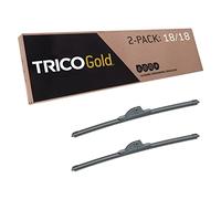 TRICO Gold 18" + 18" Premium Automotive Replacement Windshield Wiper Blades (Set of 2), Passenger and Driver Side All-Weather Beam Wiper Blades for Select Vehicle Models