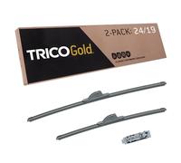 TRICO Gold™ (18-2419) 24 & 19 Inch Pack of 2 Automotive Replacement Windshield Wiper Blades for My Car Super Premium All Weather Beam Blade for Select Vehicle Models