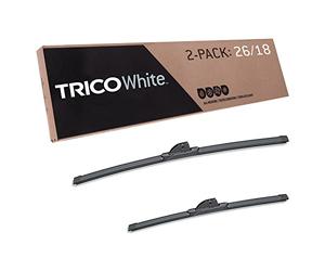 TRICO Lot de 2 balais d'essuie-glace de rechange blancs de 66 cm et 45,7 cm pour l'hiver extrême (35-2618)
