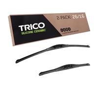 TRICO Silicone Ceramic™ (90-2616) 26 & 16 Inch Pack of 2 Automotive Replacement Windshield Wiper Blades For my Car, Ceramic Coated Silicone Super Premium Beam Blade for Select Vehicle Models