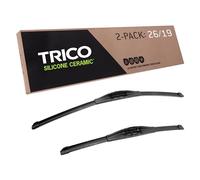 TRICO Silicone Ceramic™ (90-2619) & Inch Pack of 2 Automotive Replacement Windshield Wiper Blades For my Car, Ceramic Coated Silicone Super Premium All Weather Beam Blade for Select Vehicle Models