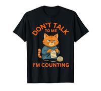 Tricot Amusant pour Chat « Don't Talk to Me I'm Counting Knitting » T-Shirt