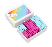 Tricot Blocage Peigne Pull Écharpe Tricot Forme Fixation Bloqueur 20 Pcs pour Crochet Couture Bleu Violet Boîte De Rangement Mode D'emploi