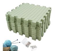TRICOT BLOCKING BOTard - Kit de verrouillage professionnel avec panneaux empilables | Outil créatif pour broderie, crochet, mosaïque, aiguille, précise, travail manuel, atelier d'accessoires
