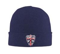 Tricot Bonnet Chevaliers du Temple Léger Knit Cuffed Beanie Doux Knitted Hat pour Femme À Pied Plein Air
