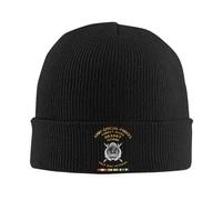 Tricot Bonnet Plongeur De Combat des Forces Spéciales - Vétéran De L'Opération Tempête du Désert Classique Revers Beanie Léger Skull Casquette pour Hiver Course Sports