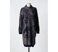 tricot chic robes femme de couleur bleu 38